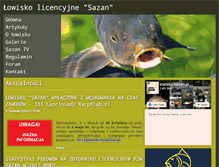 Tablet Screenshot of forum.lowisko-sazan.pl
